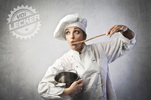 VOI Lecker Köching beim Produktcheck