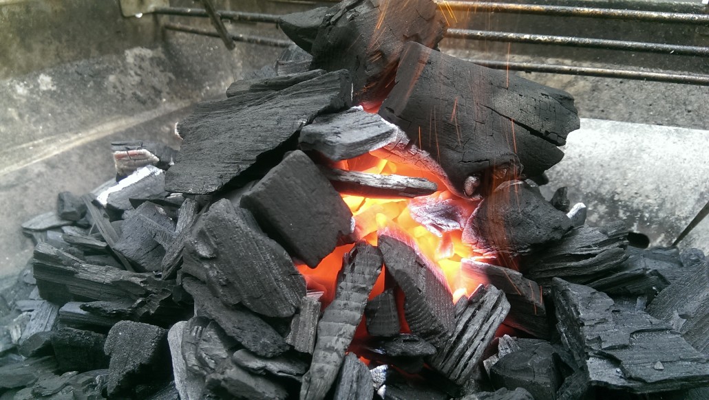 Grillkohle für die Käsegriller