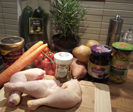 Zutaten Toskana Hähnchen