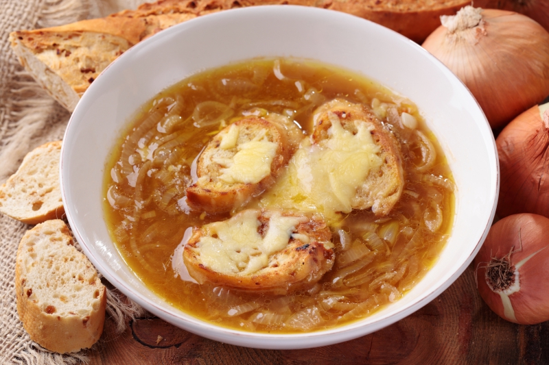 Zwiebelsuppe