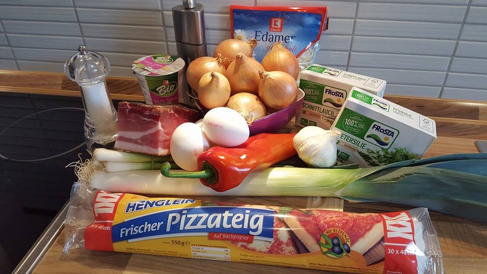 Zwiebelkuchen Zutaten