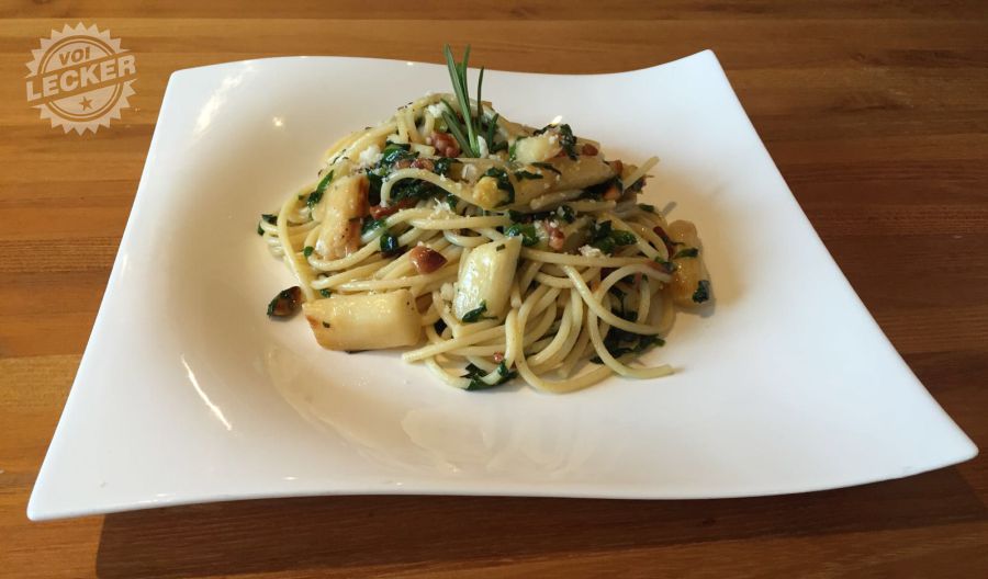 Bayerwaldler Frühlingsspaghetti