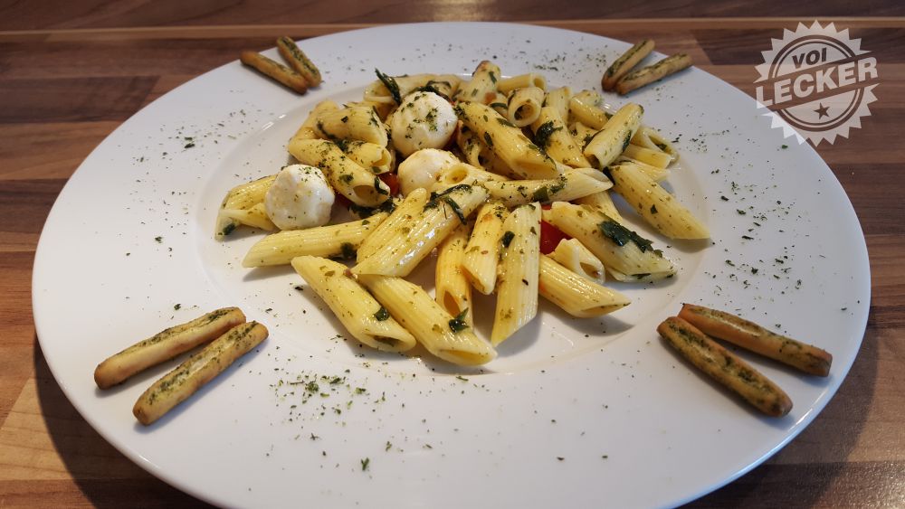 Cupito Nudelsalat Italia auf dem Teller