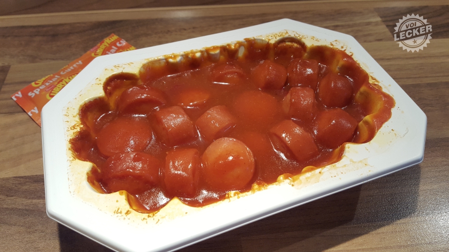 CurryKing nach der Mikrowelle