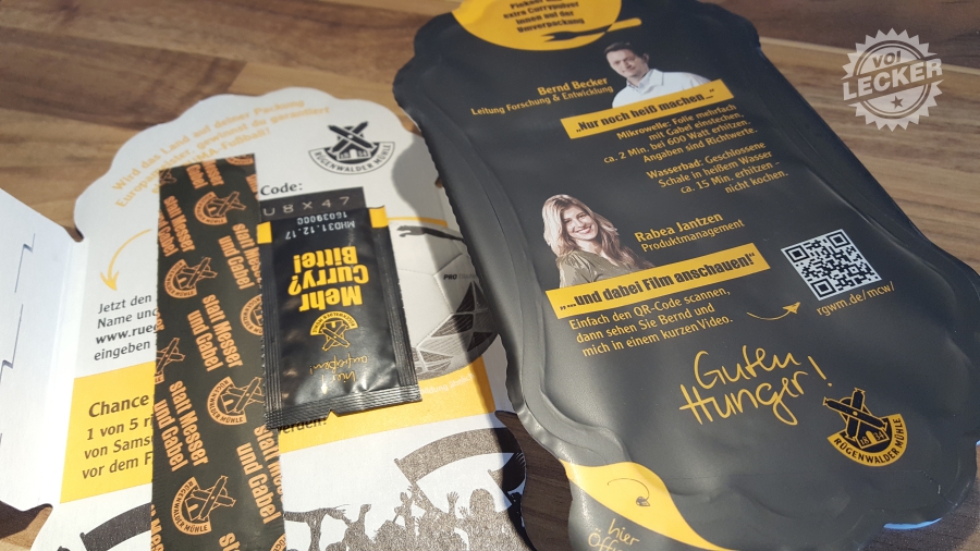 Mühlen Currywurst nach dem ersten Öffnen