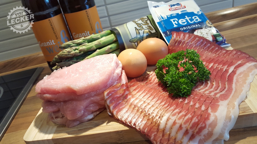 Zutaten für 4 Hauzenberger Bierschnitzel