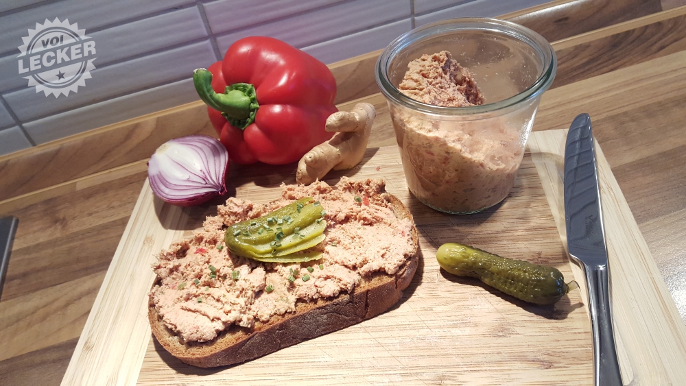 Hausgemachte Grobe Streichwurst