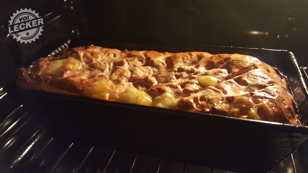 Bergbauern Leberkäse im Backofen