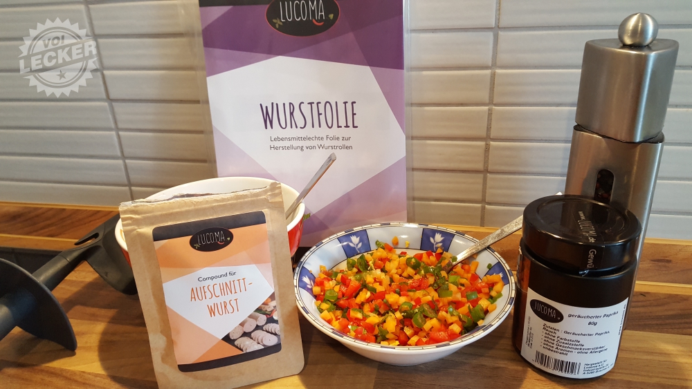 Zutaten für die Power Wurst
