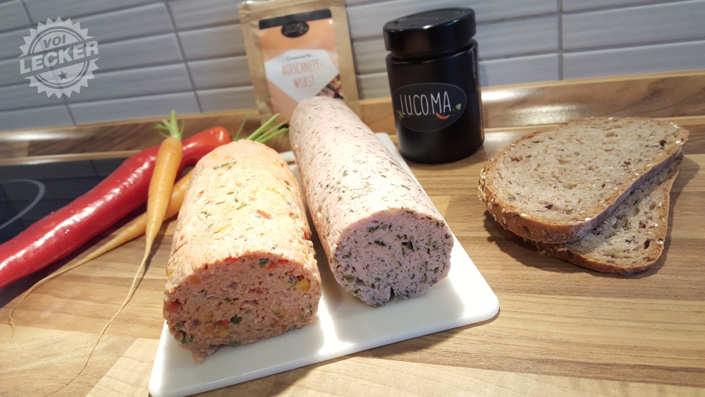 Aufschnittwurst selbstgemacht mit dem Thermomix