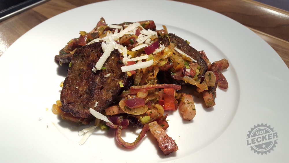 Leberknödel Gröstl