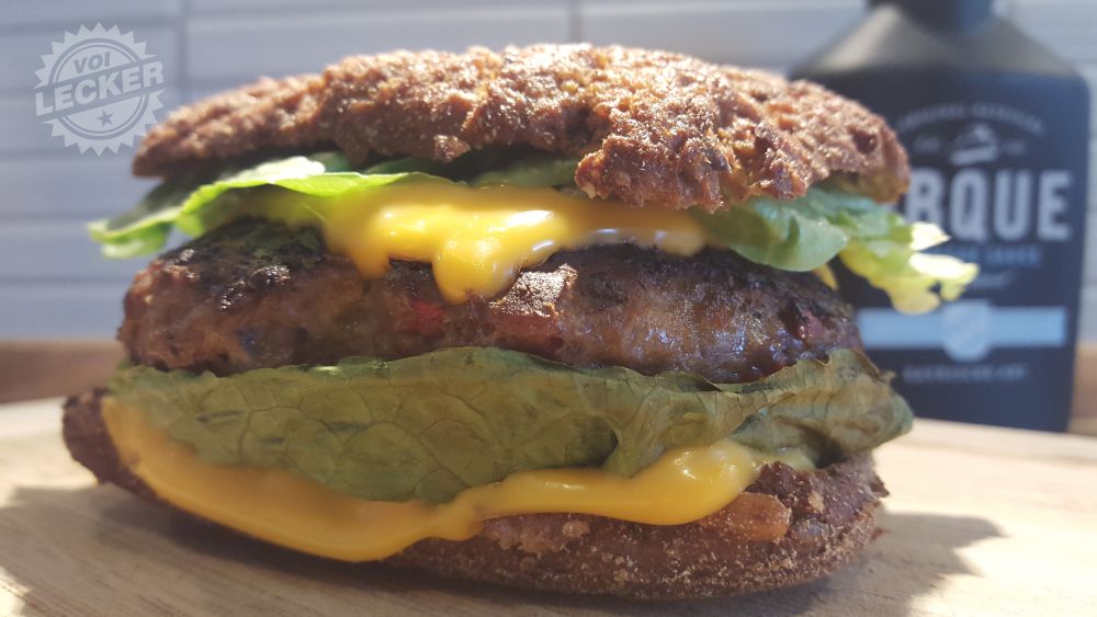 Hamburger mit Toastbrötchen