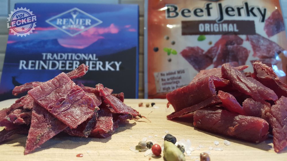 Beef-Jerky versus Rentierjerky