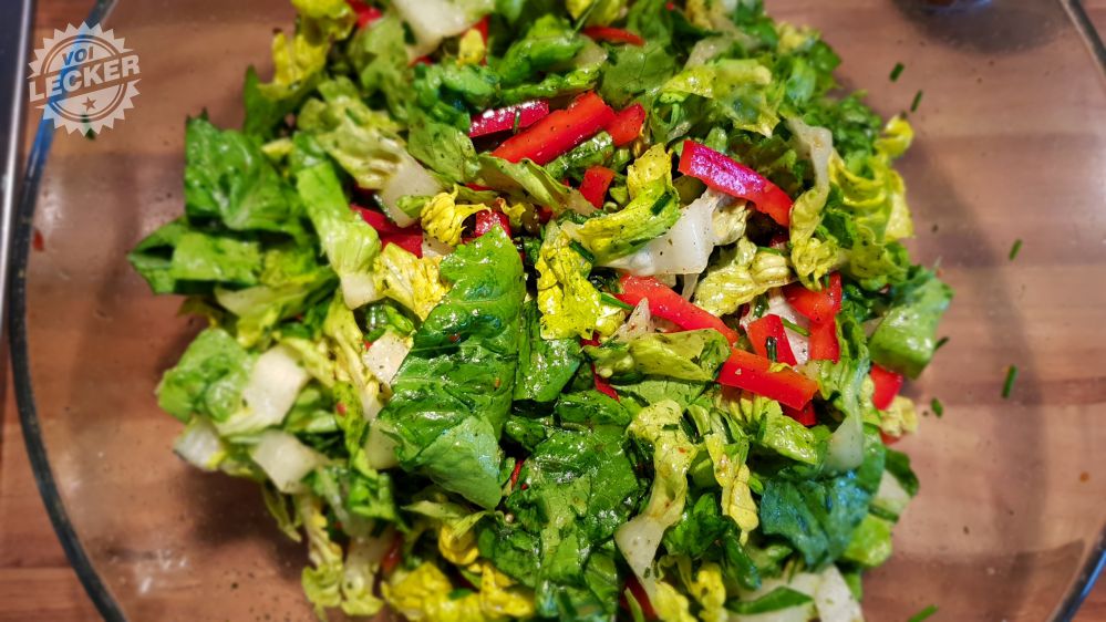 Salatmischung mit "Wilde Hilde"
