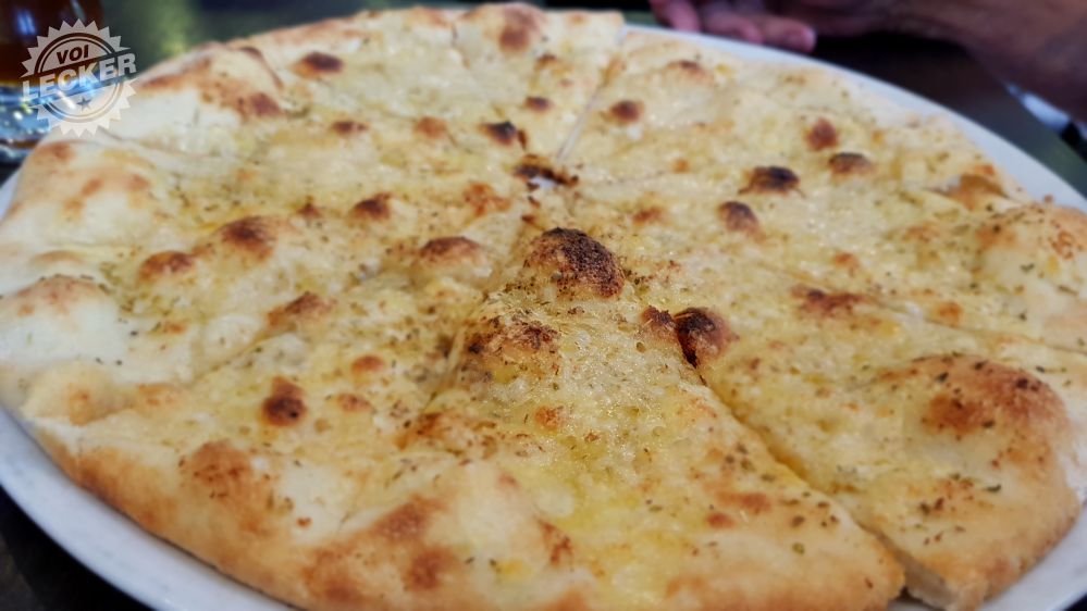 Pizzabrot mit Knoblauch