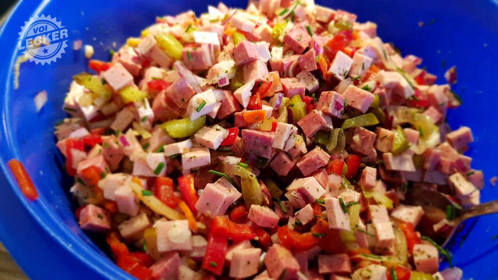 Wurst/Gemüse für Wurstsülze
