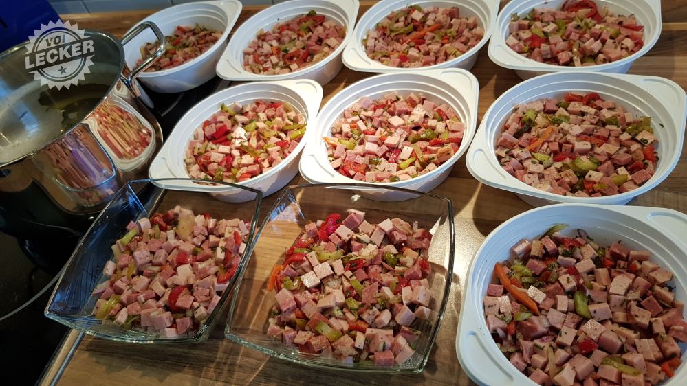 Wurstsülze Produktion