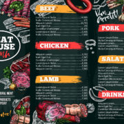 Speisekarten Beispiel