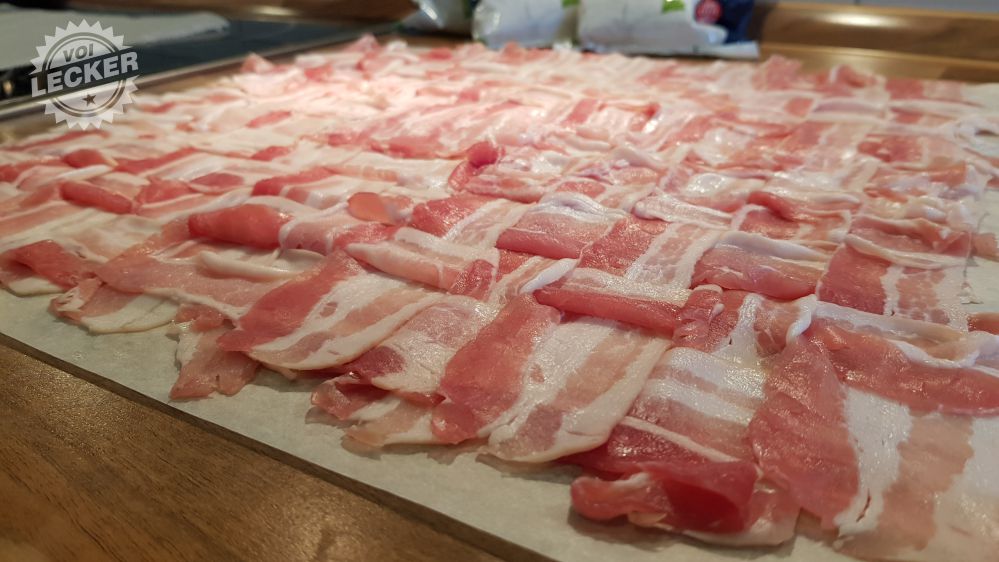 Specknetz für die Bacon Bomb