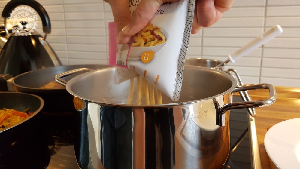 Spätzle Pressen mit frizle Spätzle 