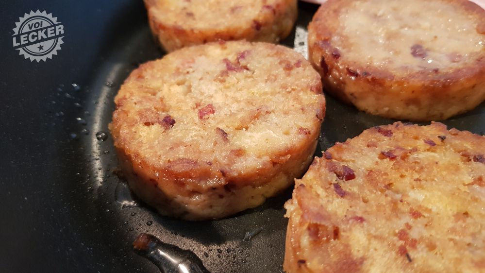 Knödel in heisser Pfanne