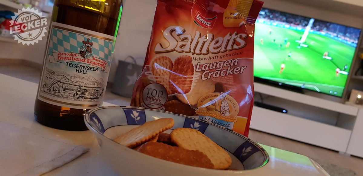 LaugenCracker, Bier und Fussball