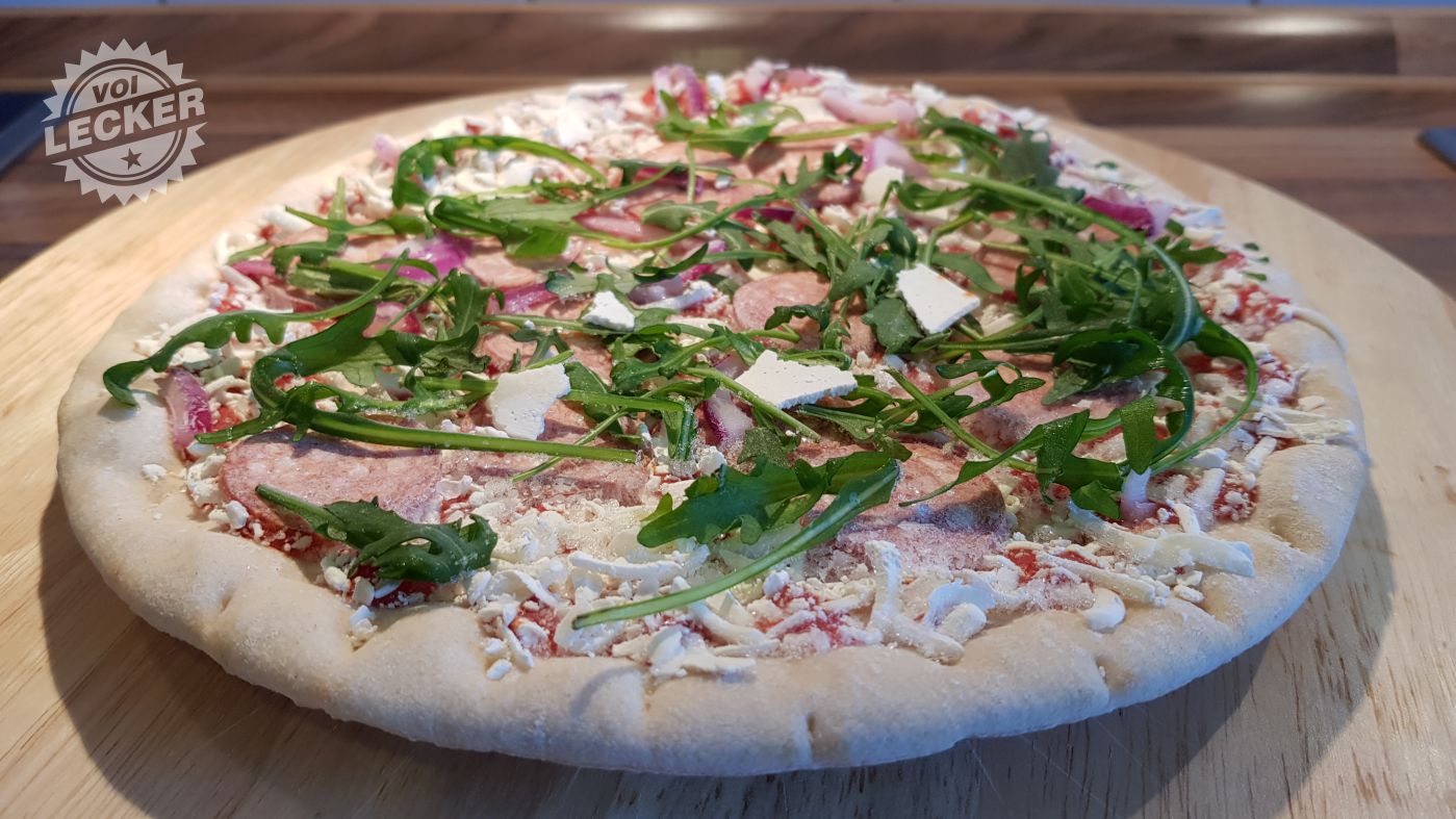 Pizza Calabrese tiefgefroren