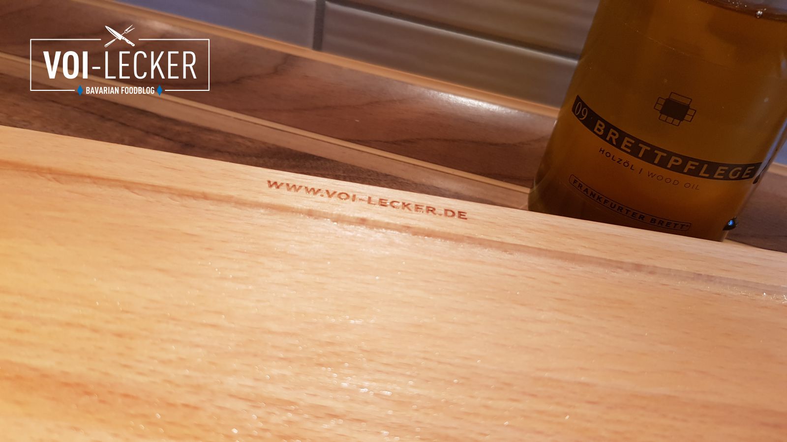 Pflegeöl für das Frankfurter Brett