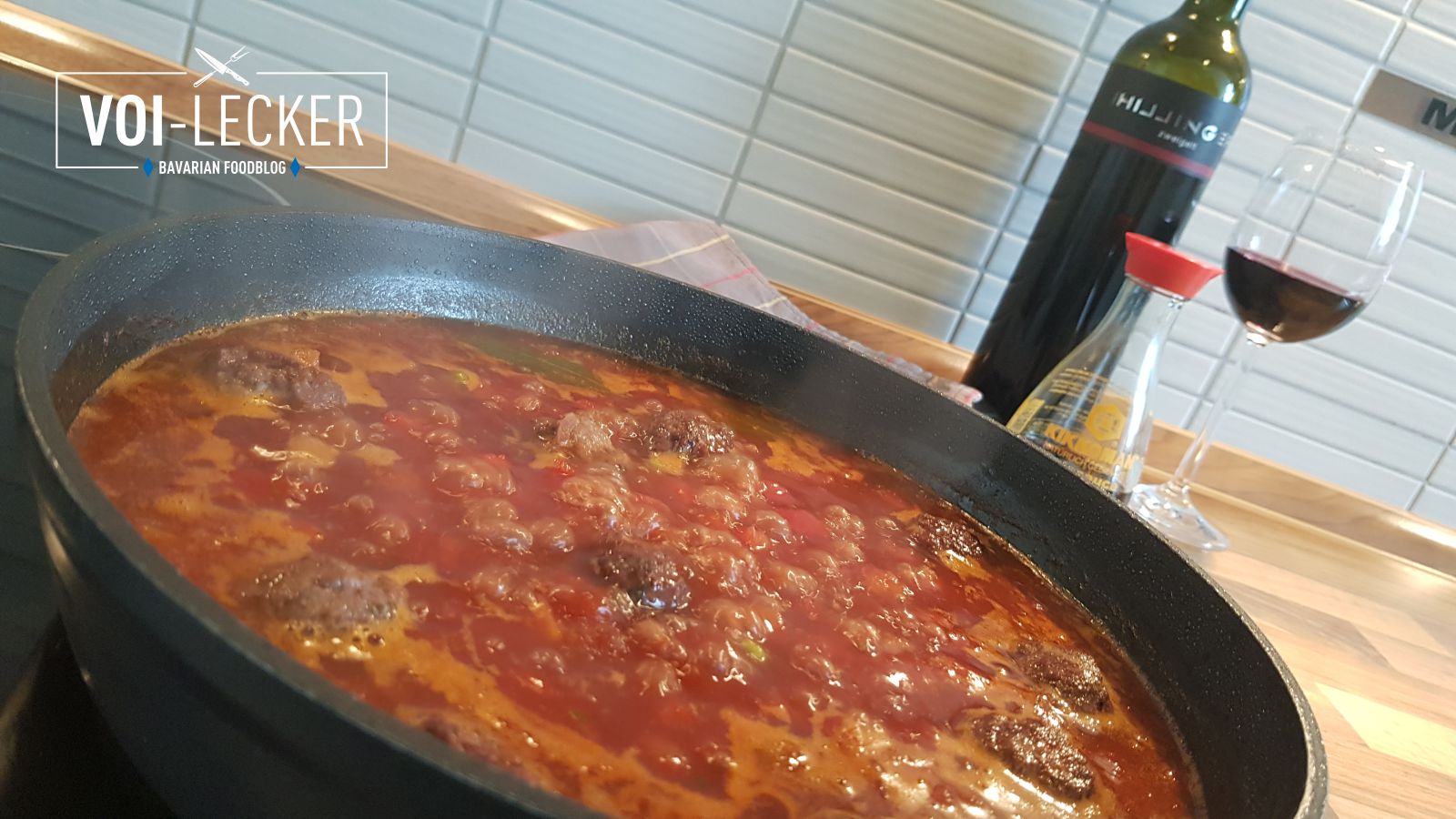 One-Pot-Pasta beim einkochen