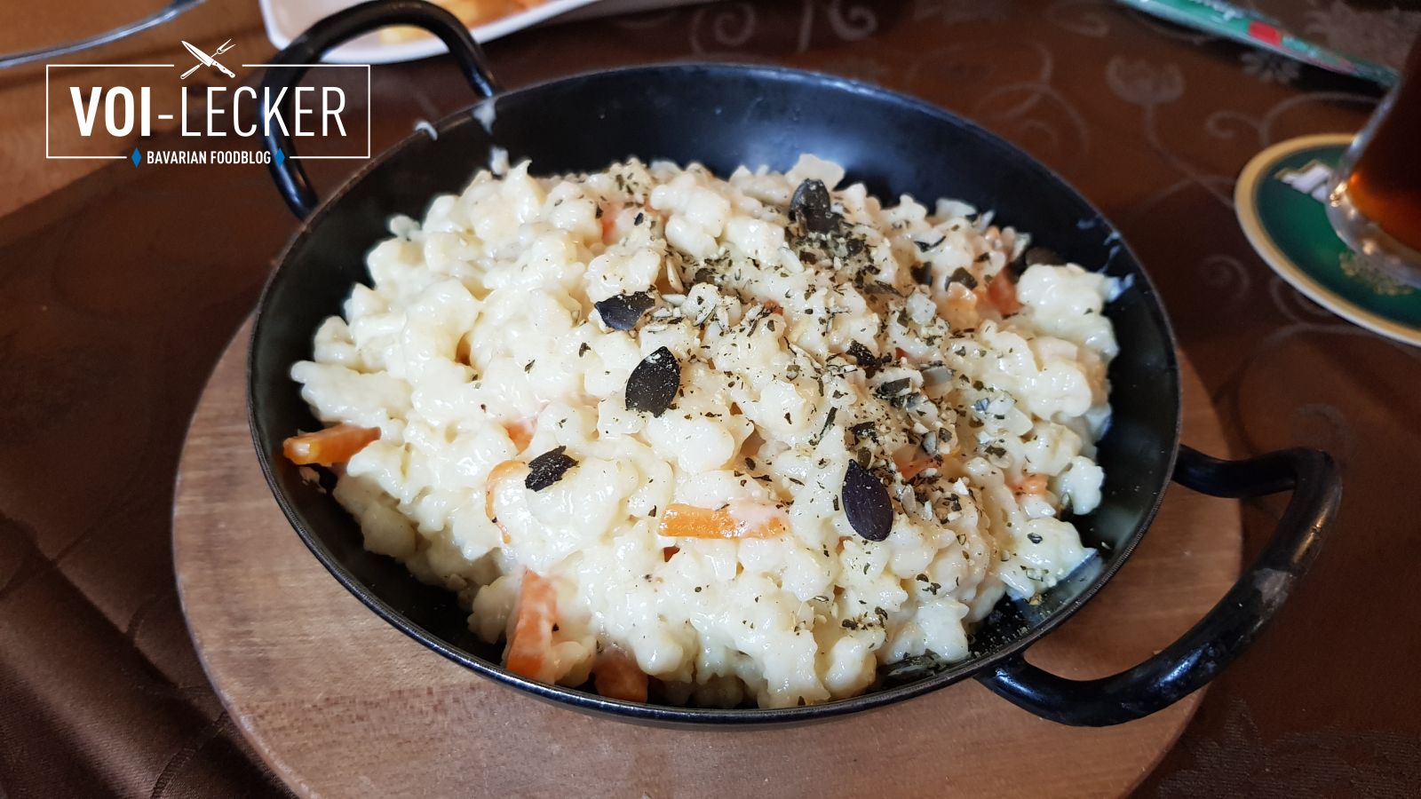 Kürbisspätzle im Gasthof Süss