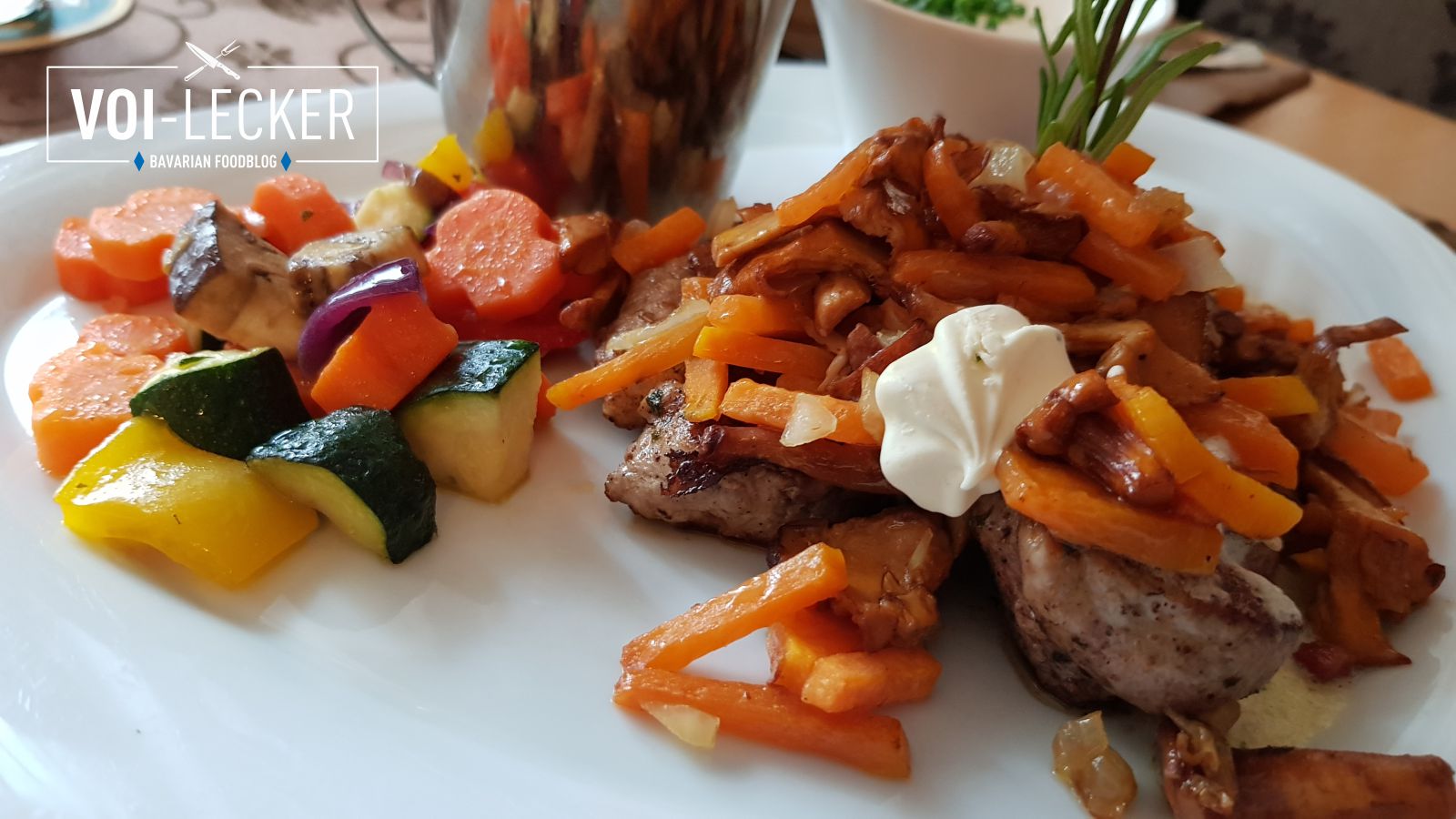 Schweinemedaillons im Gasthof Süss