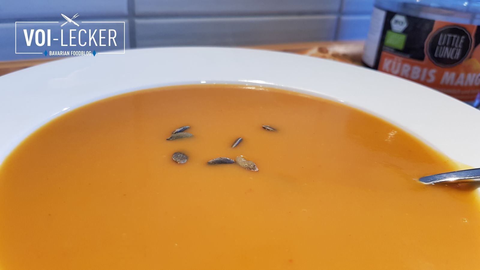 Kürbis-Mango Suppe von Little Lunch