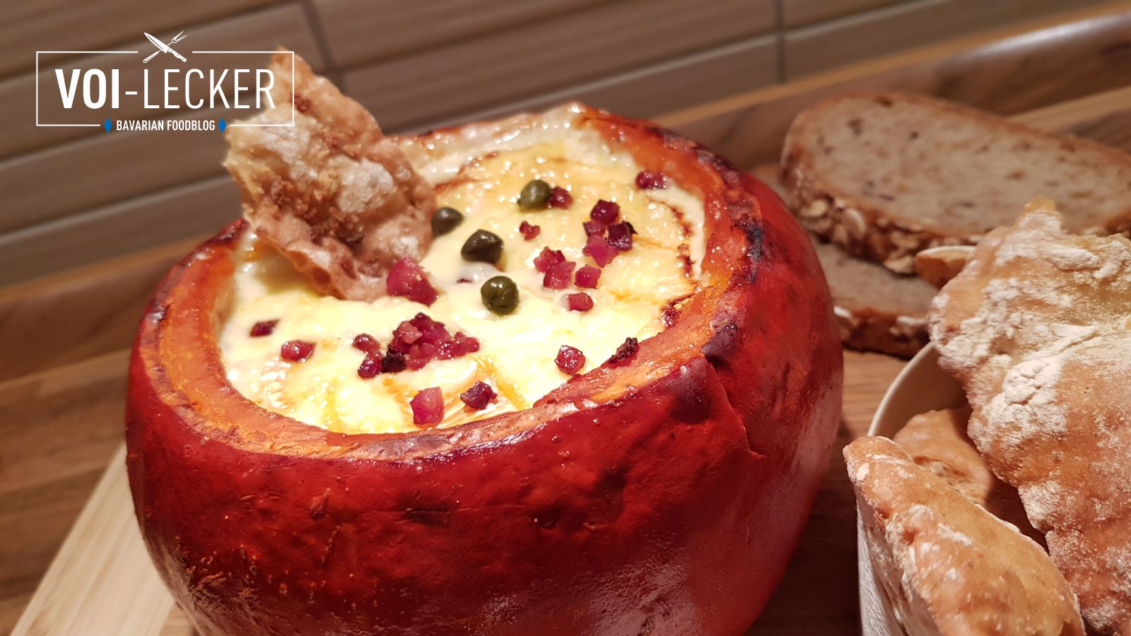 Ofenkürbis mit Käse