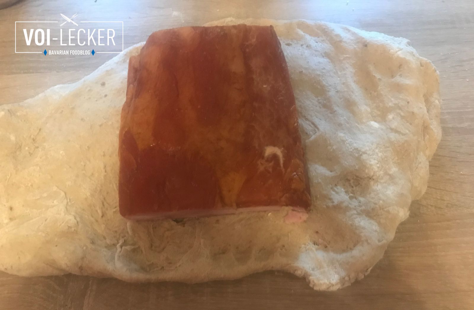 Schinken im Brotteig