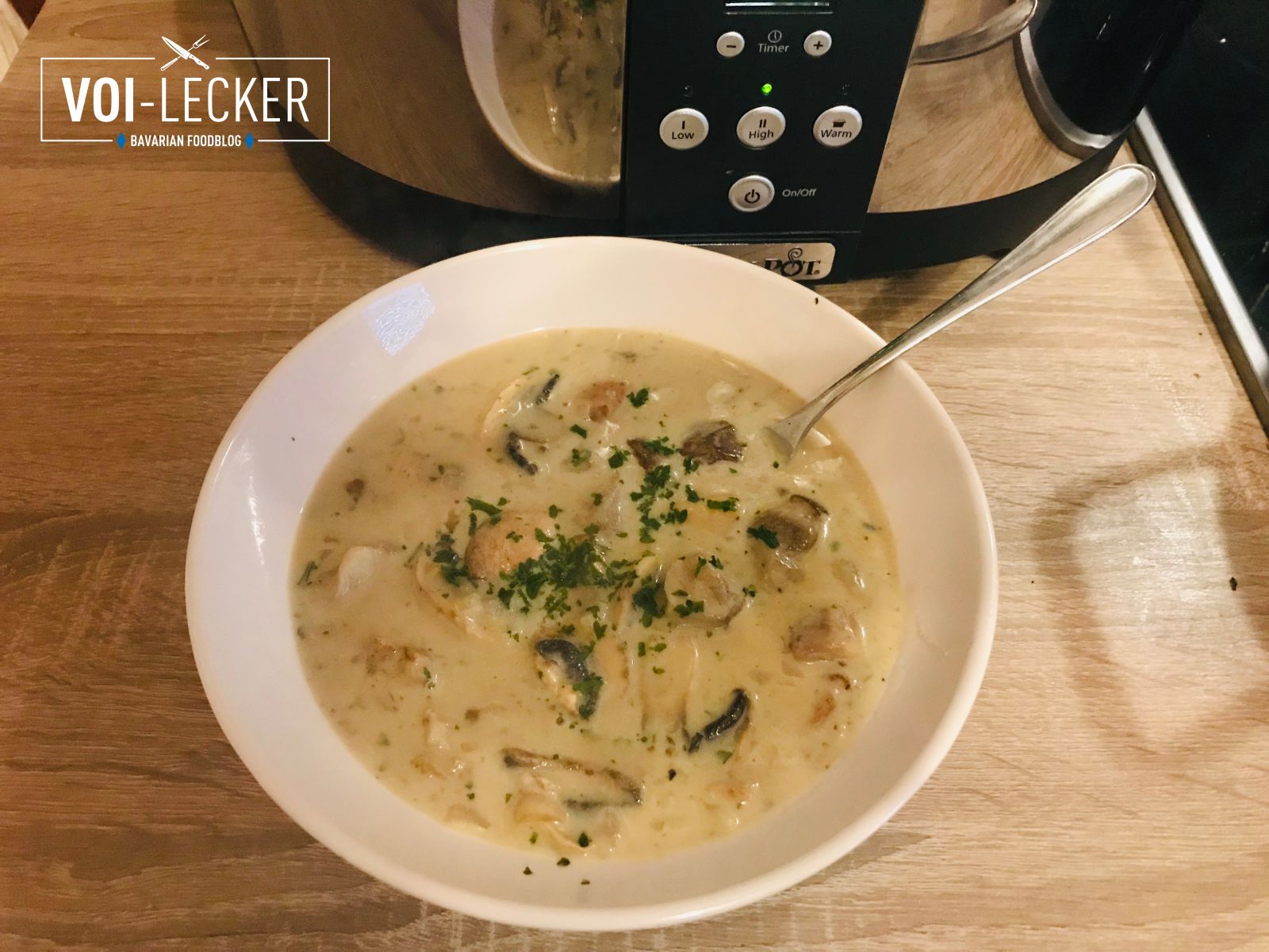 Suppe aus dem Crock-Pot