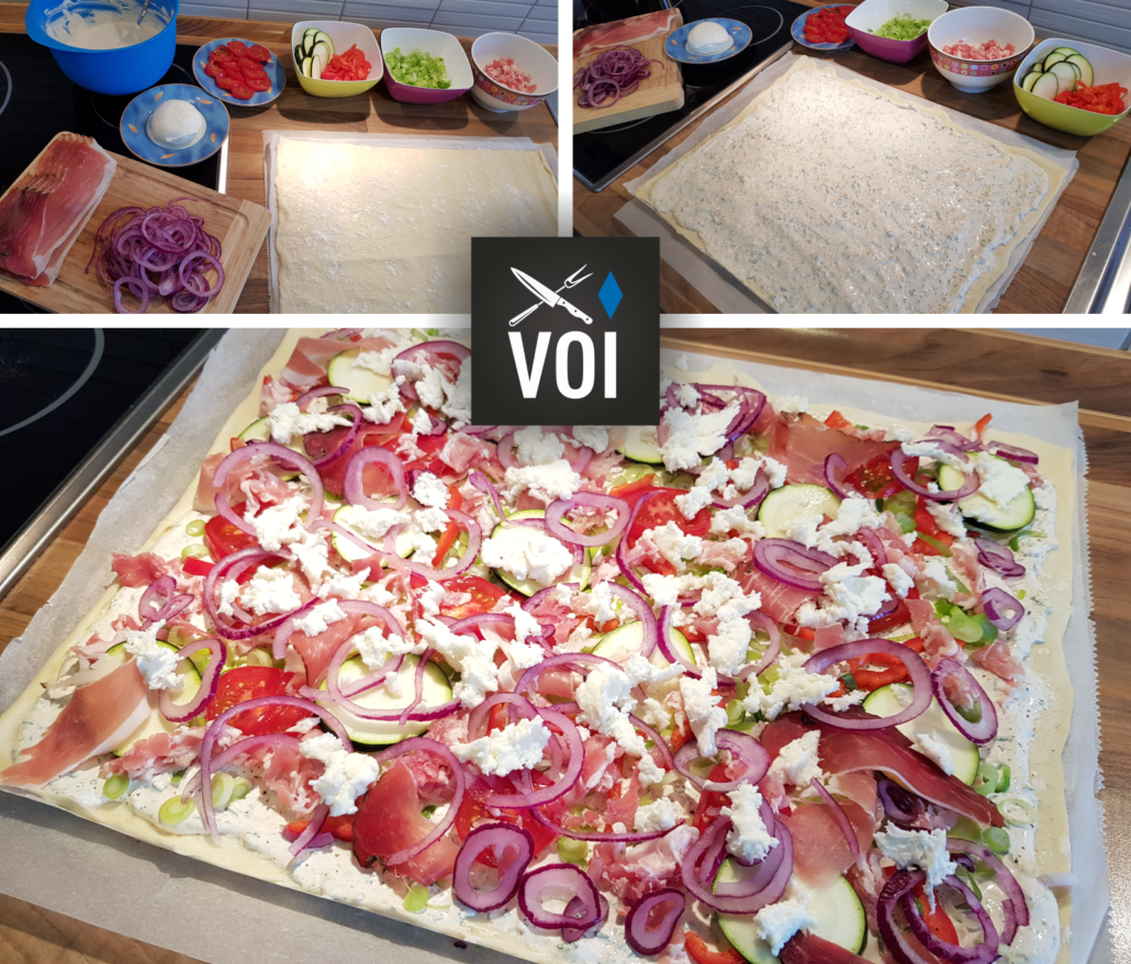 Flammkuchen Zubereitung