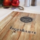 Tageskarte im Gasthaus Falkner