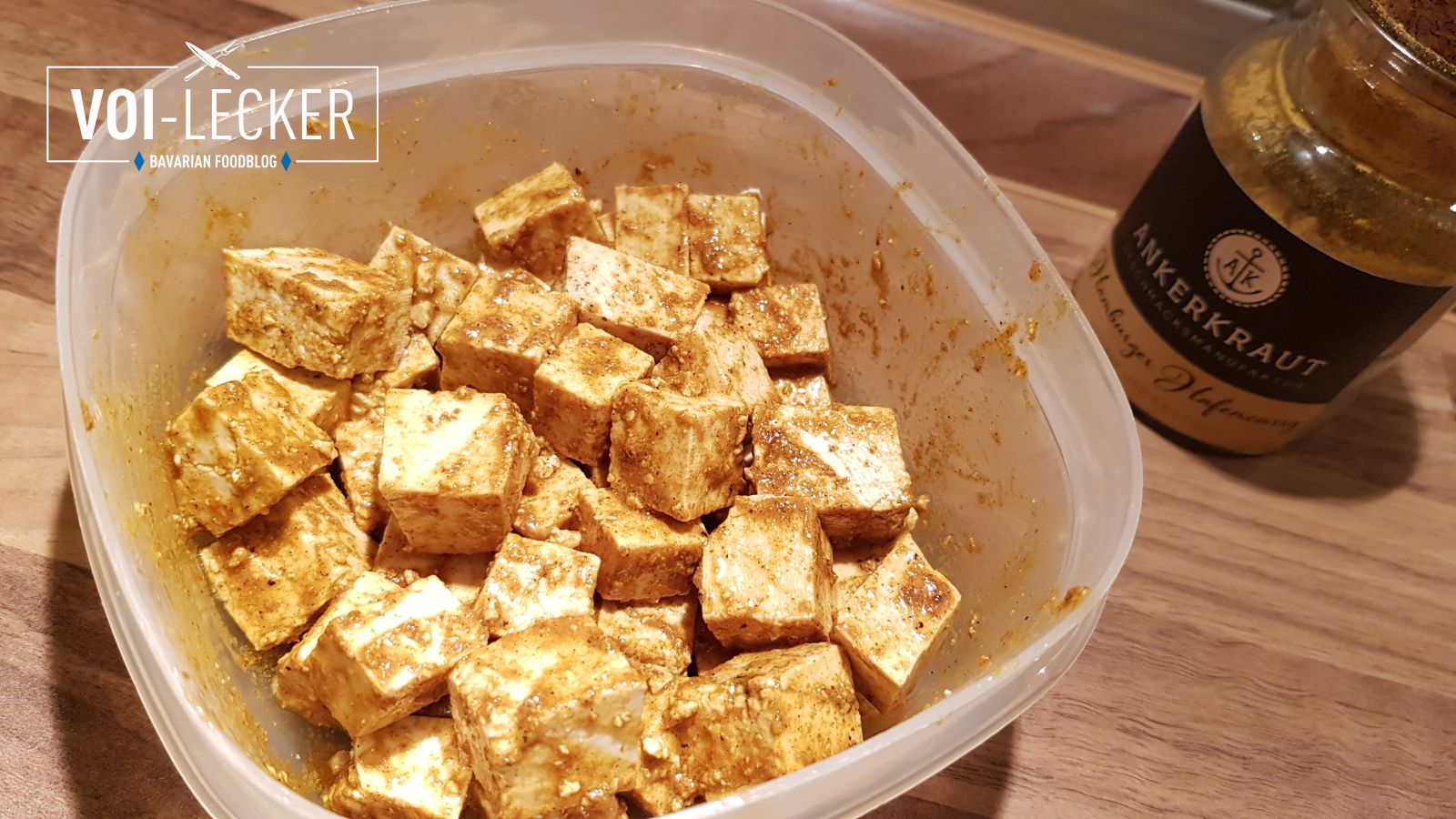 Tofu marinieren
