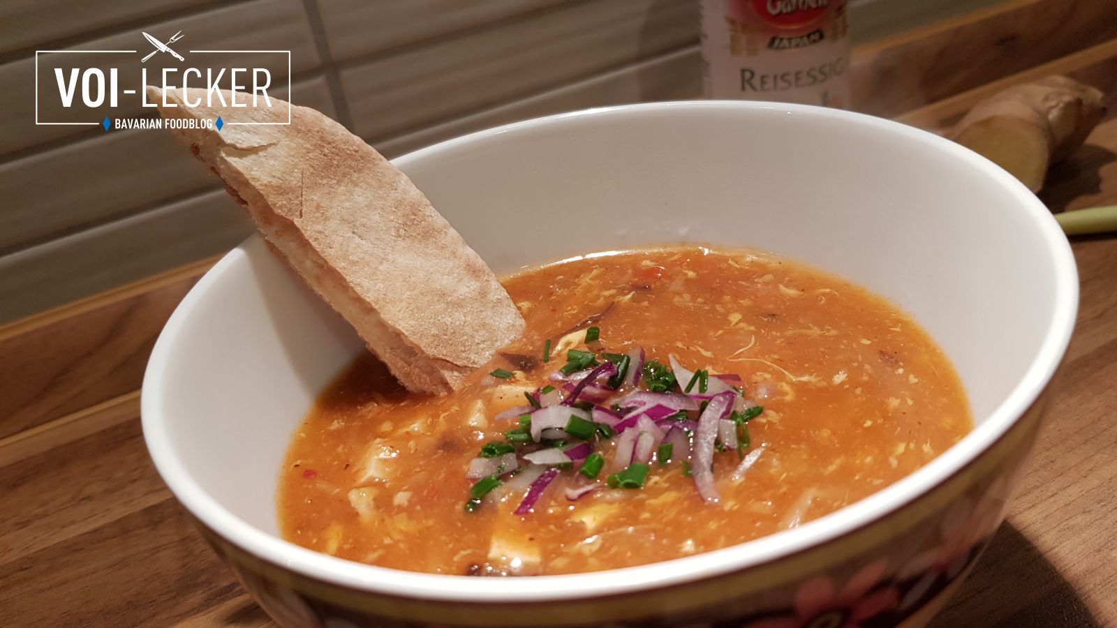 Pekingsuppe – Rezept für eine scharf saure Suppe