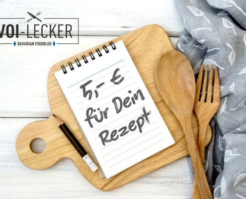 5 Euro für dein Rezept