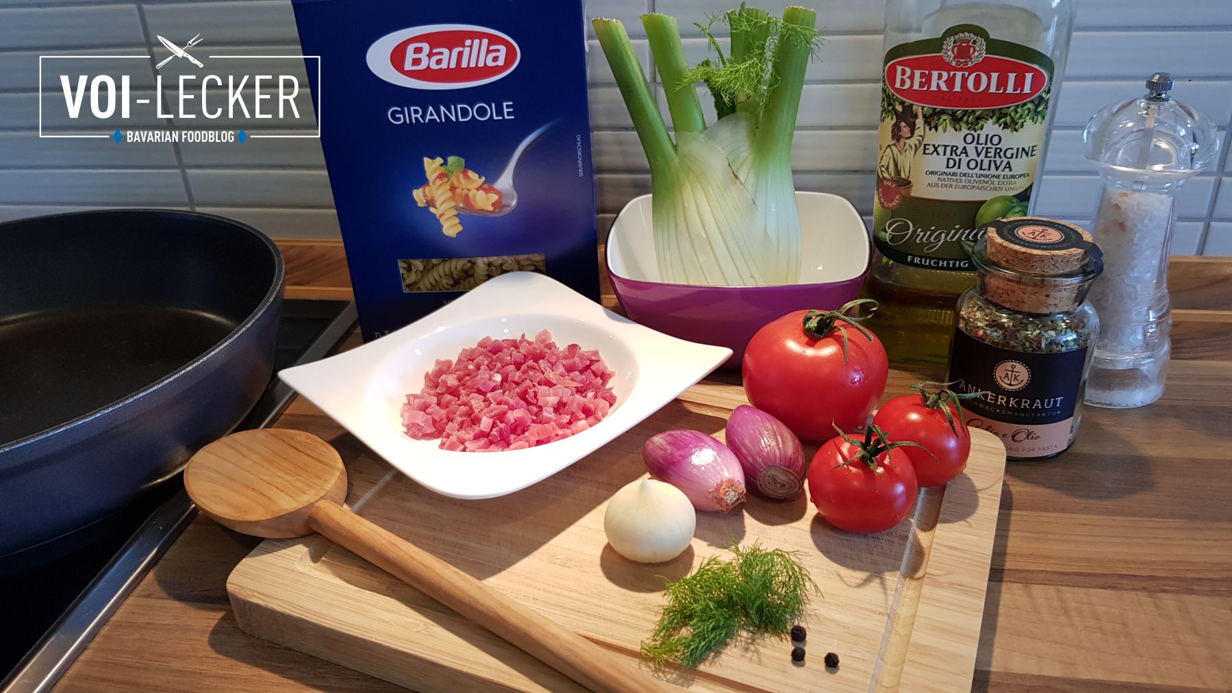 Zutaten für Gebratene Girandole