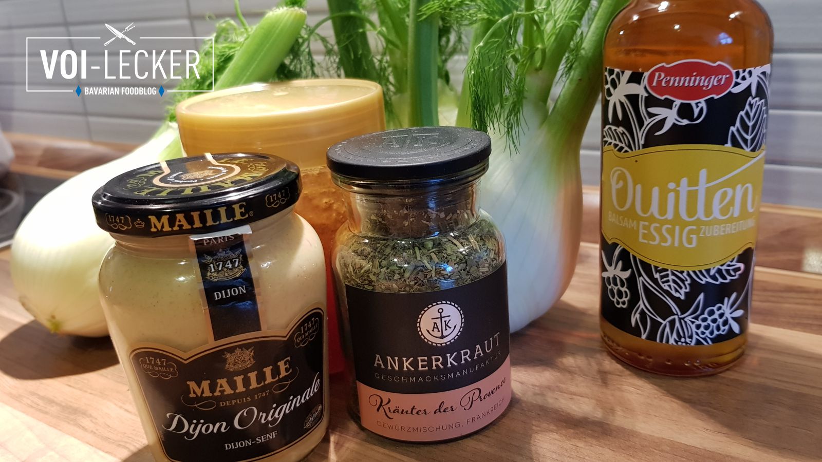 Zutaten für Ofenfenchel