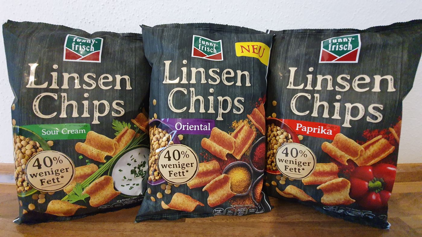 Linsen Chips Sour Cream