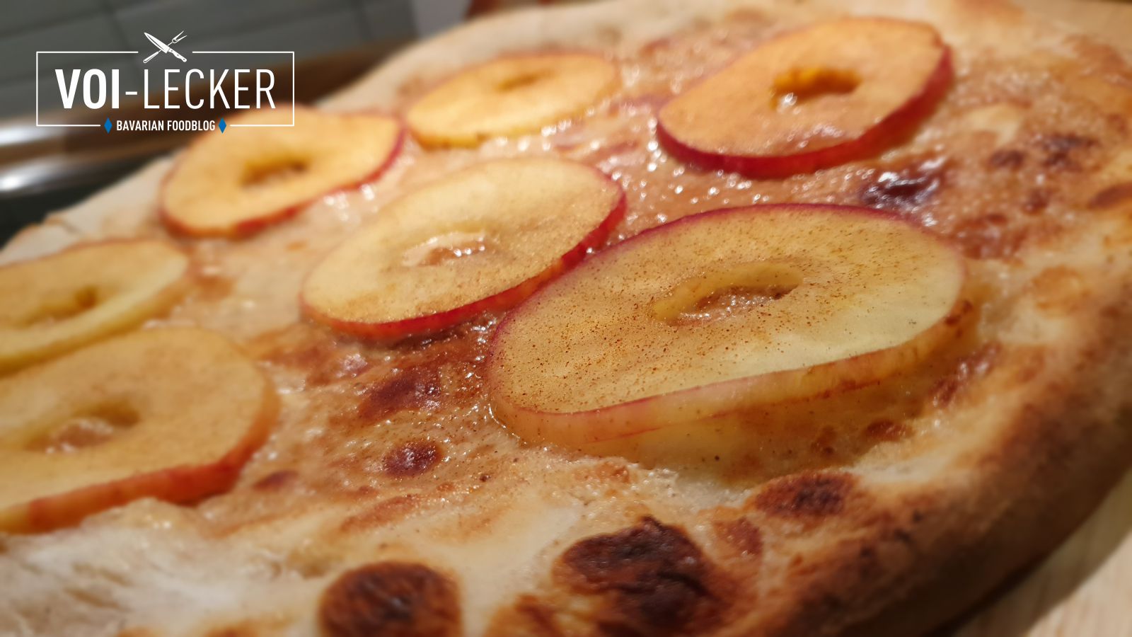 Apfel-Zimt Pizza von Gustavo Gusto