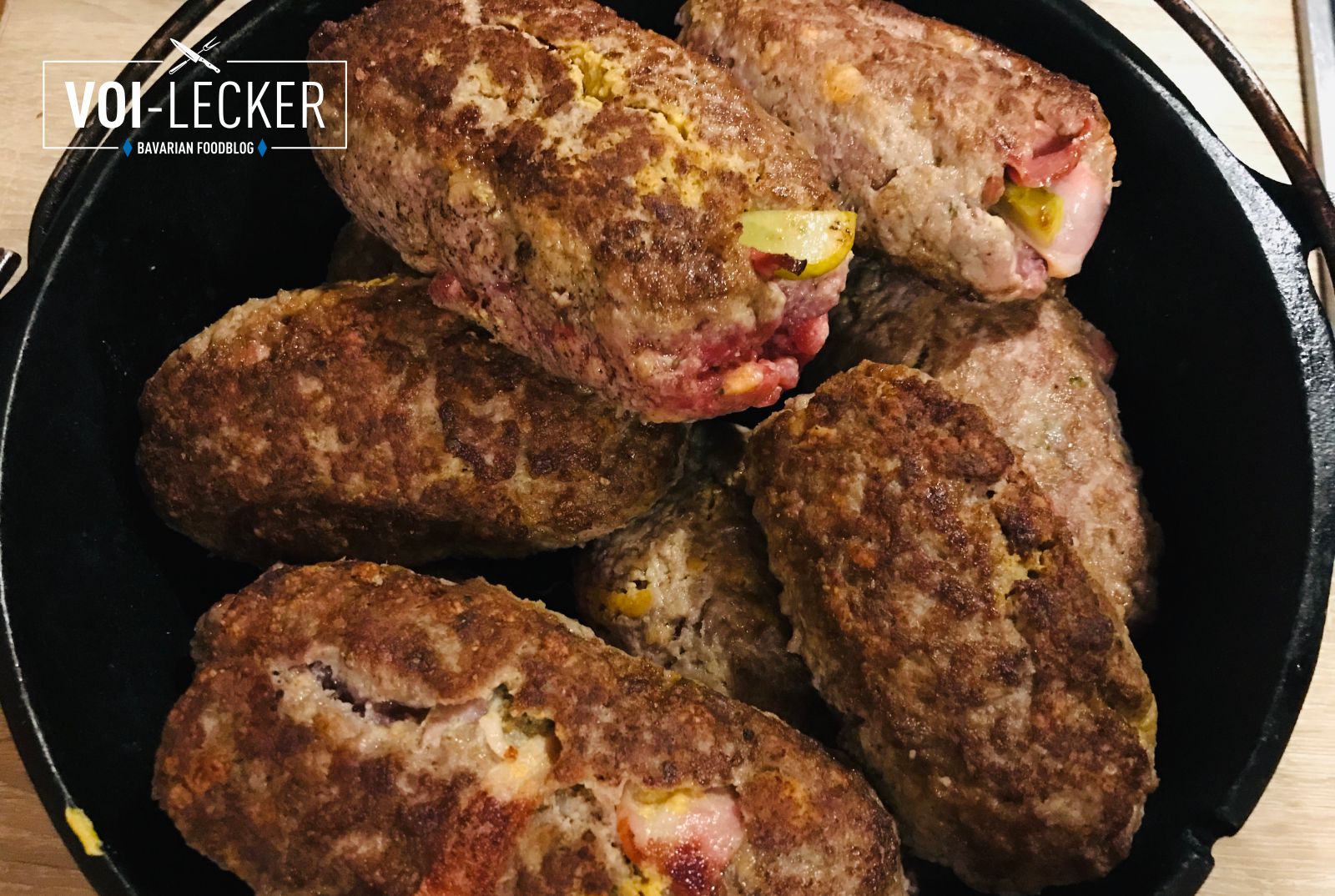 Hackrouladen aus dem Dutchoven