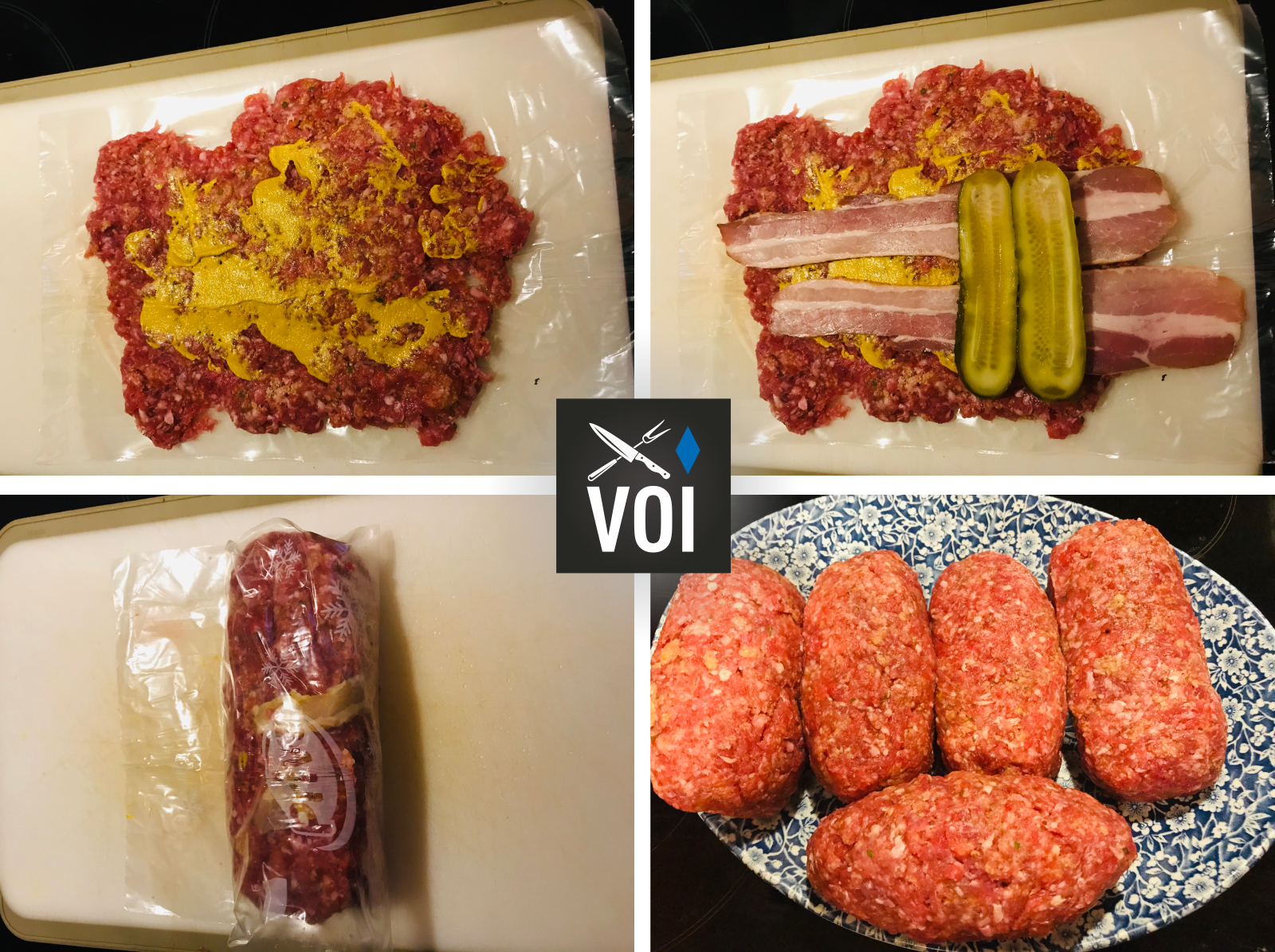 Hackrouladen Zubereitung