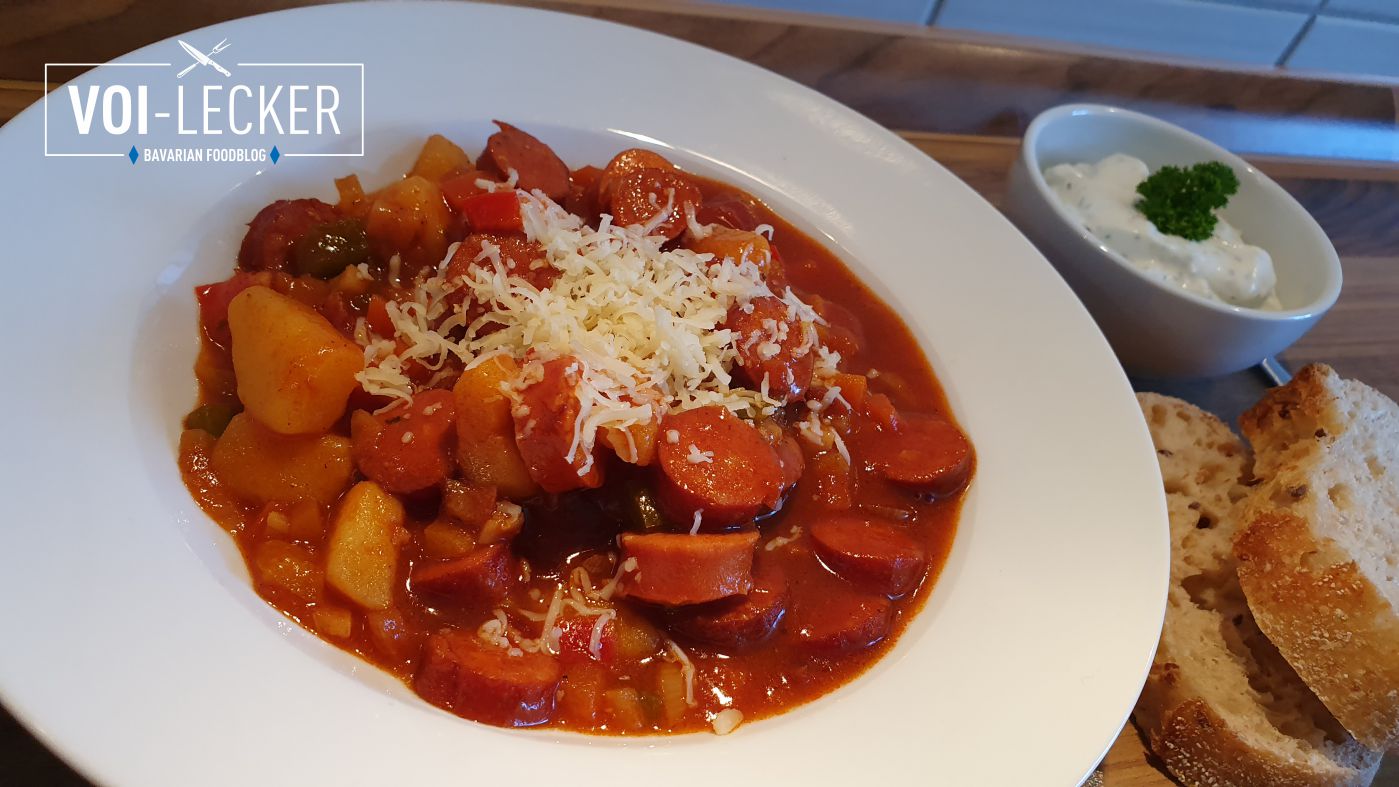 Ungarisches Würstelgulasch