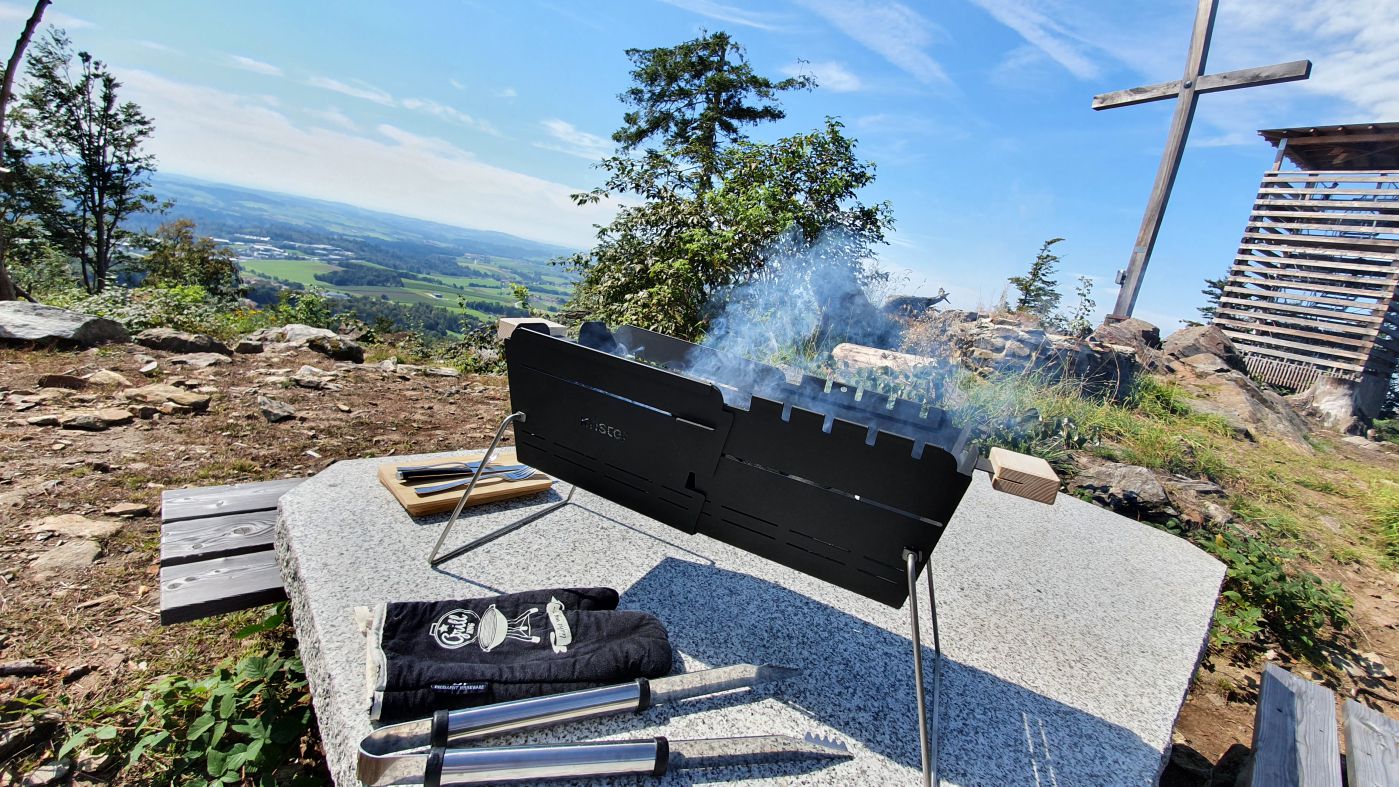 Knister Grill auf dem Staffelberg