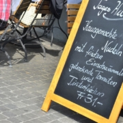 Kundenstopper Gastro